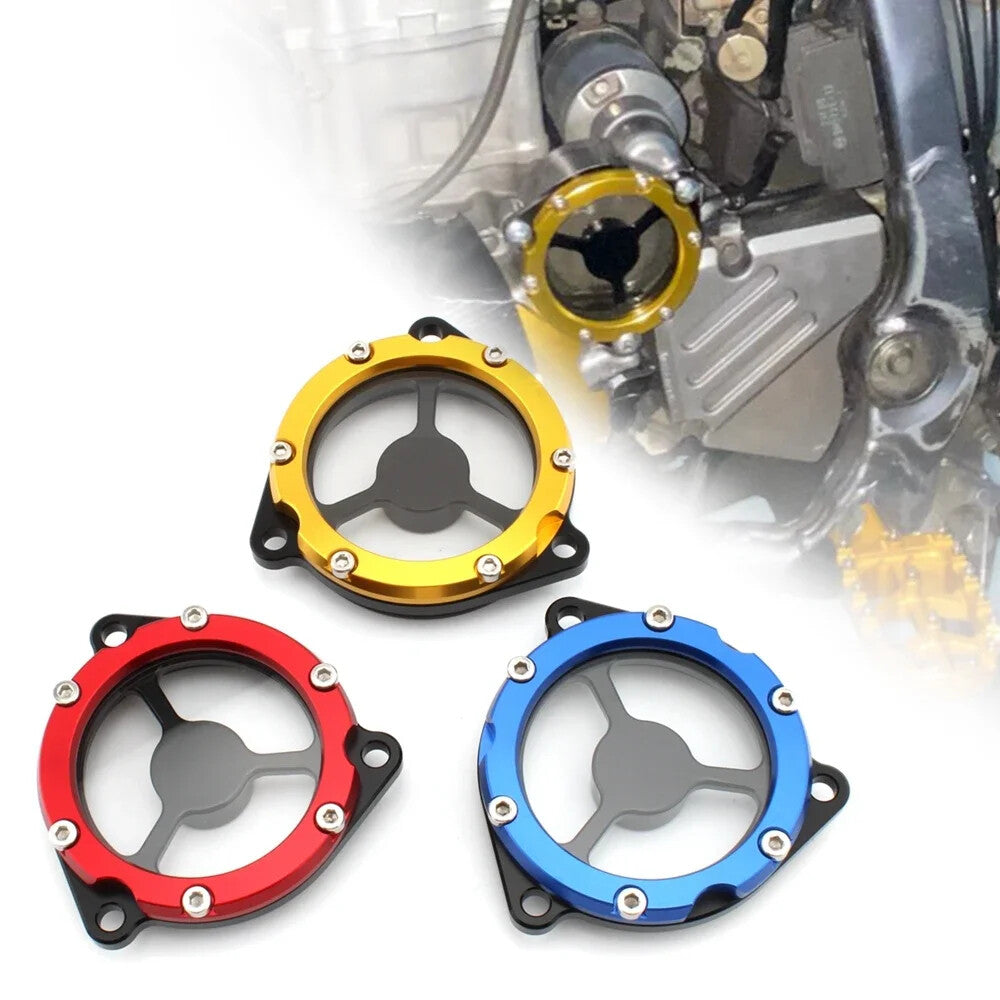 CNC Starter Idle Gear Cover for Suzuki DR-Z400 DRZ400SM DRZ400S LTZ450
