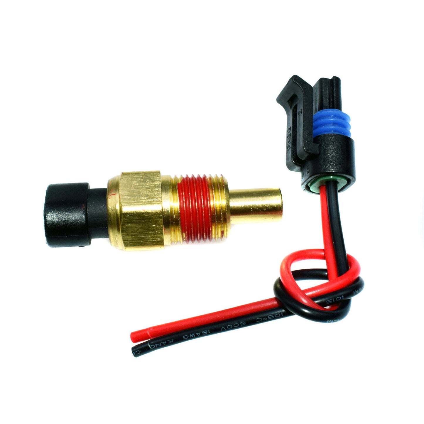 for GMC Engine Coolant Temperature Sensor 12146312 W/ Pigtail Harness 88987993