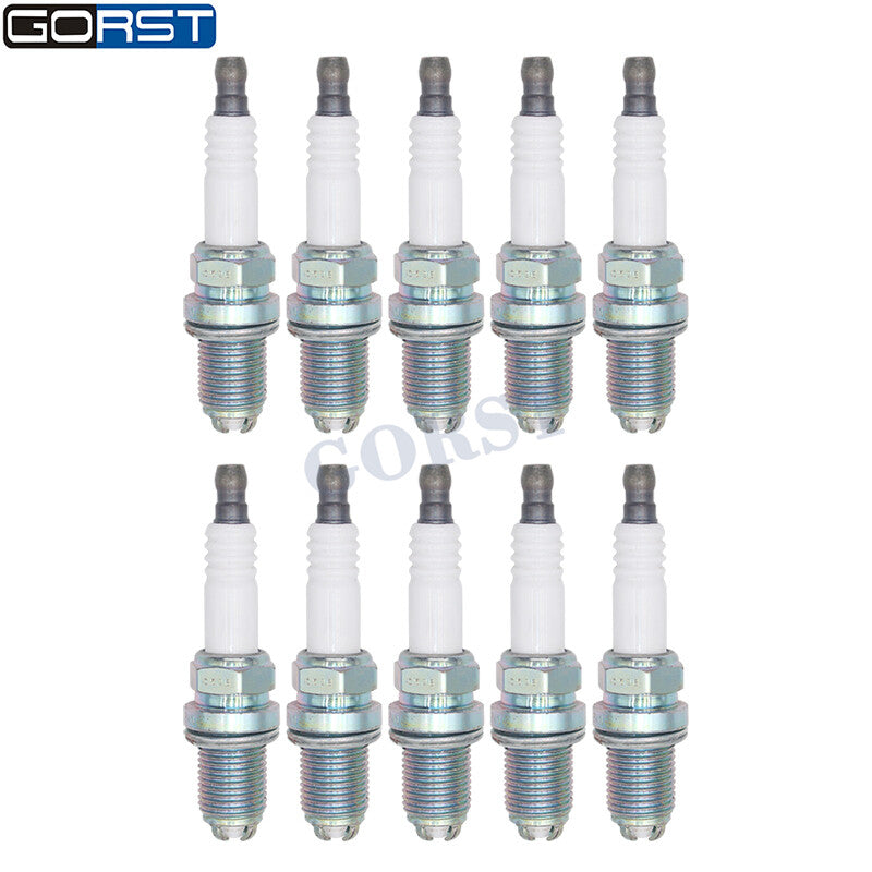 10pcs Iridium Spark Plug 12120037607 for M54 E34 E36 E39 E46 Z3 320 528 v