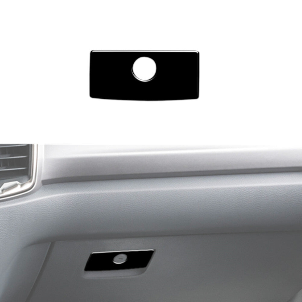 Glossy Black for Co -pilot Glove Box Switch Cover Trim for Ford Ranger 2019-2022