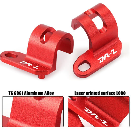 DR-Z CNC Rear Brake Hose Guide Clamp for SUZUKI DRZ400S DRZ 400 SM DRZ 400E 2022 Q