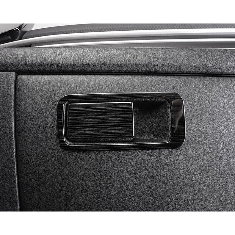 for Hyundai for Elantra 2021-2023 Black for Co -pilot Storage Box Handle Decor Cover Trim