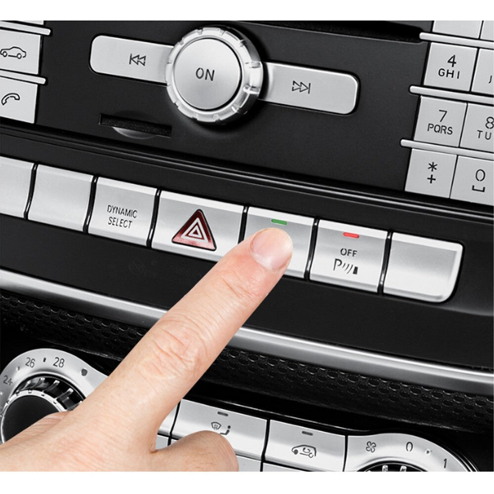 for Mercedes-Benz W176 B W246 C117 X156 Car CD Panel Function Switch Cover Trim