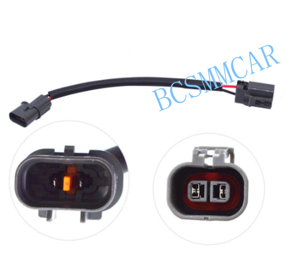 Car Accessories Engine Radiator Cooling Fan Motor Wiring Harness Connector Black Q
