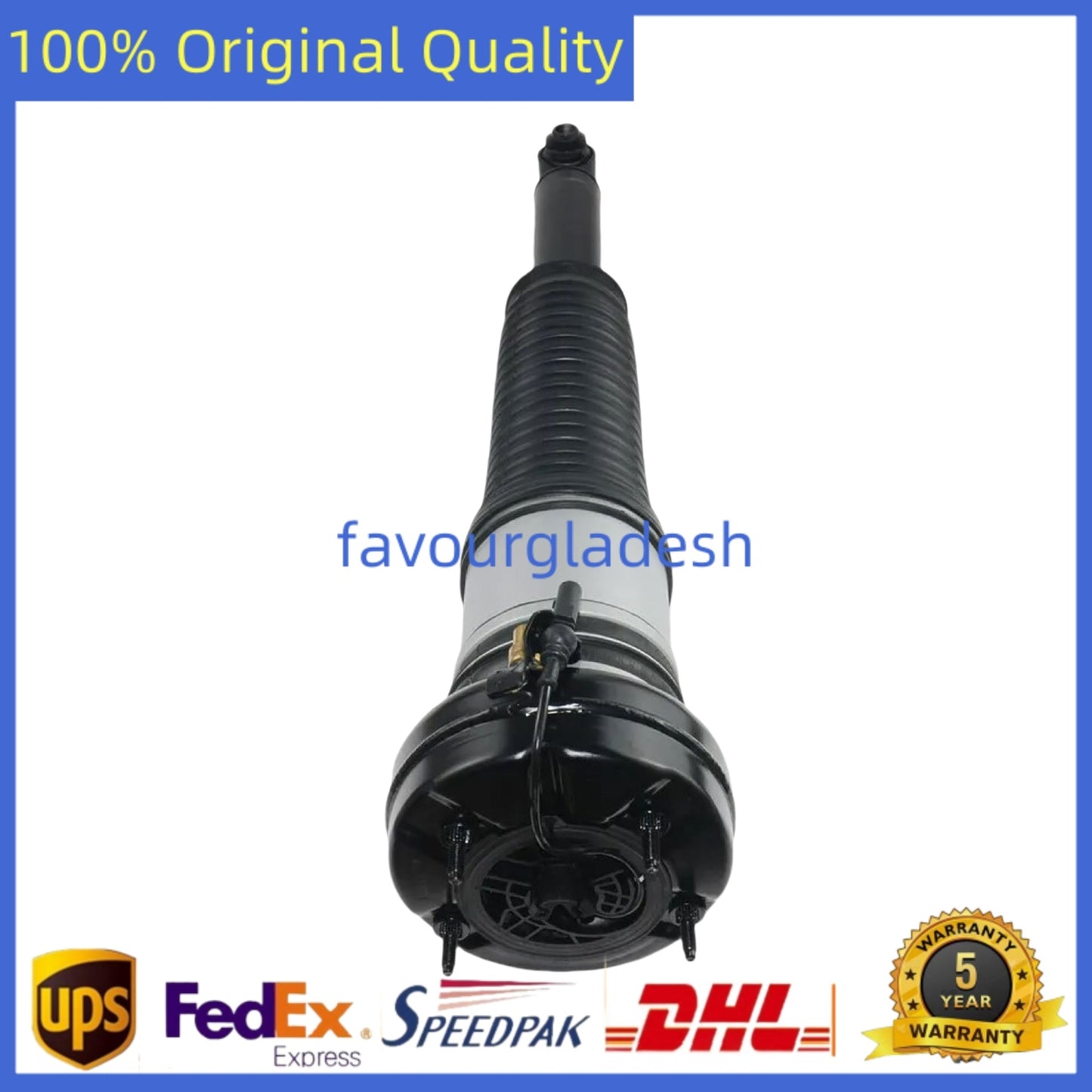 Pair Rear Air Suspension Struts for Audi for A8 D4 4H Quattro 2010-2018 4H0616001AB