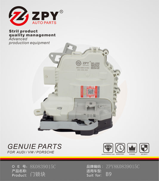 ZPY for Audi A3 for A8 Q3 Q5 Q7 S3 Rear Left Door Lock Latch Actuator 8K0839015C