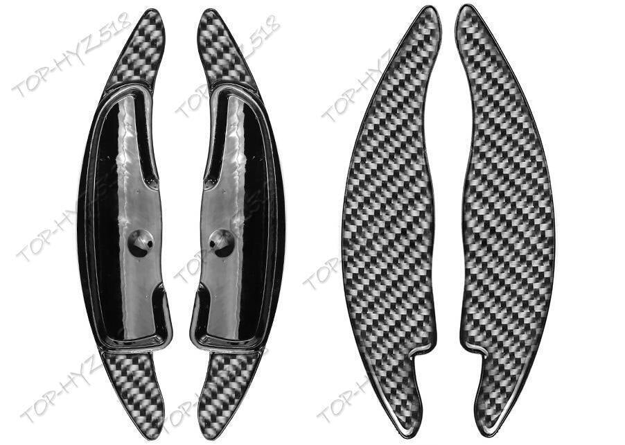 for Genesis for GV80 /G80/GV70 Steering Wheel Shift Paddle Shifter Carbon Fiber 2pcs n