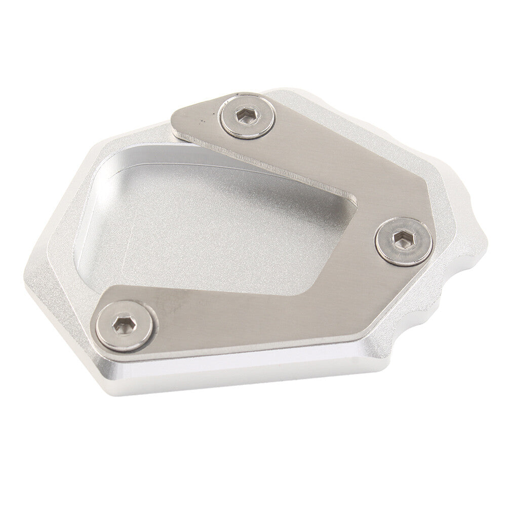 for Honda CB650R 2019-23 Kickstand Side Stand Enlarger Foot Support Plate Silver