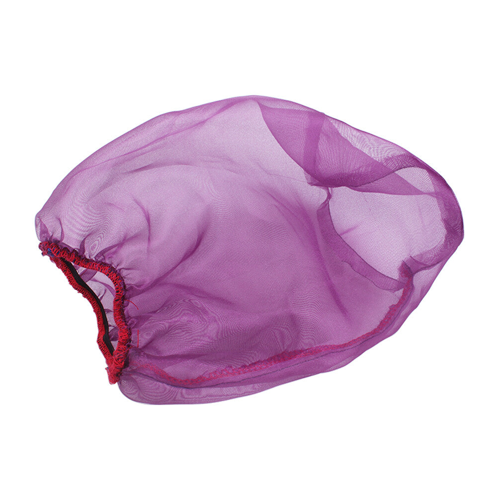 Purple New Flow Cylindrical Inflow Air Filter Guard Dust Cover Cloth Short Style Q