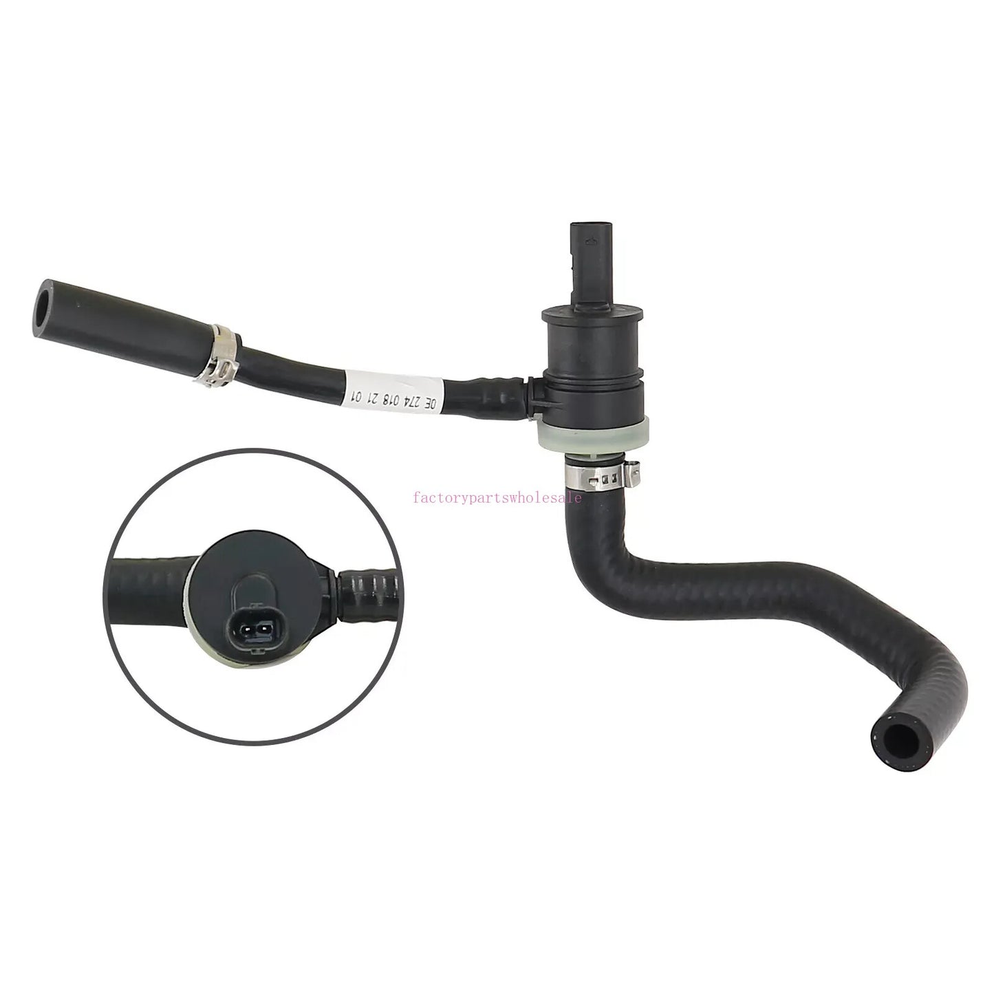 New PCV Valve Bleed Line Hose Pipe For M274 E16 E20 2740187301 n