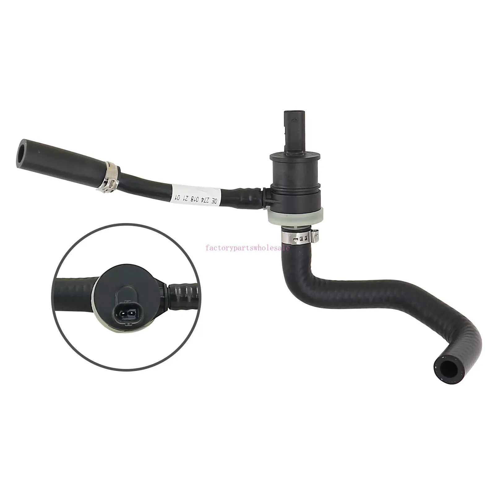 New PCV Valve Bleed Line Hose Pipe For M274 E16 E20 2740187301 n