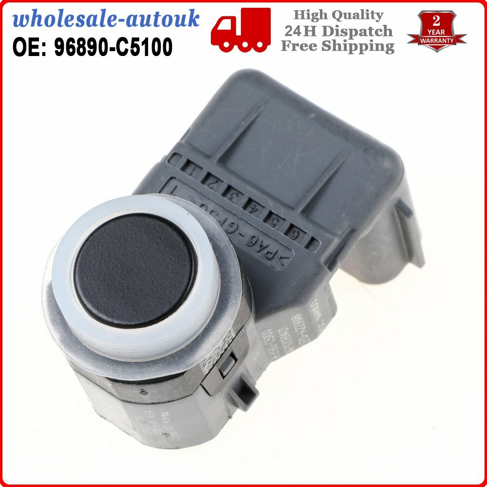 PDC PARKING AID SENSOR ULTRASONIC for HYUNDAI for KIA 96890-C5100 BLACK NEW Q