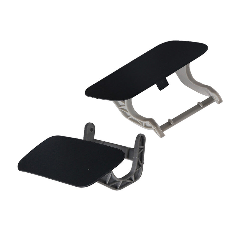 1 Pair Front Bumper Headlight Washer Spray Cover for Mercedes-Benz M-Class W166 Q