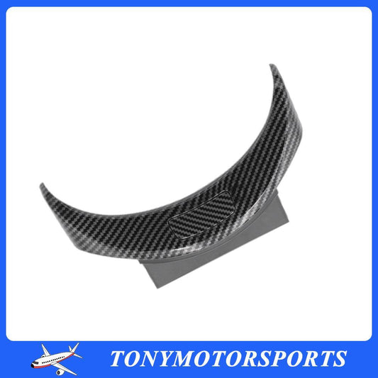 Fit for Benz C300 C350E/C400 Front Console Cover Armrest Release Button Carbon Fiber Q