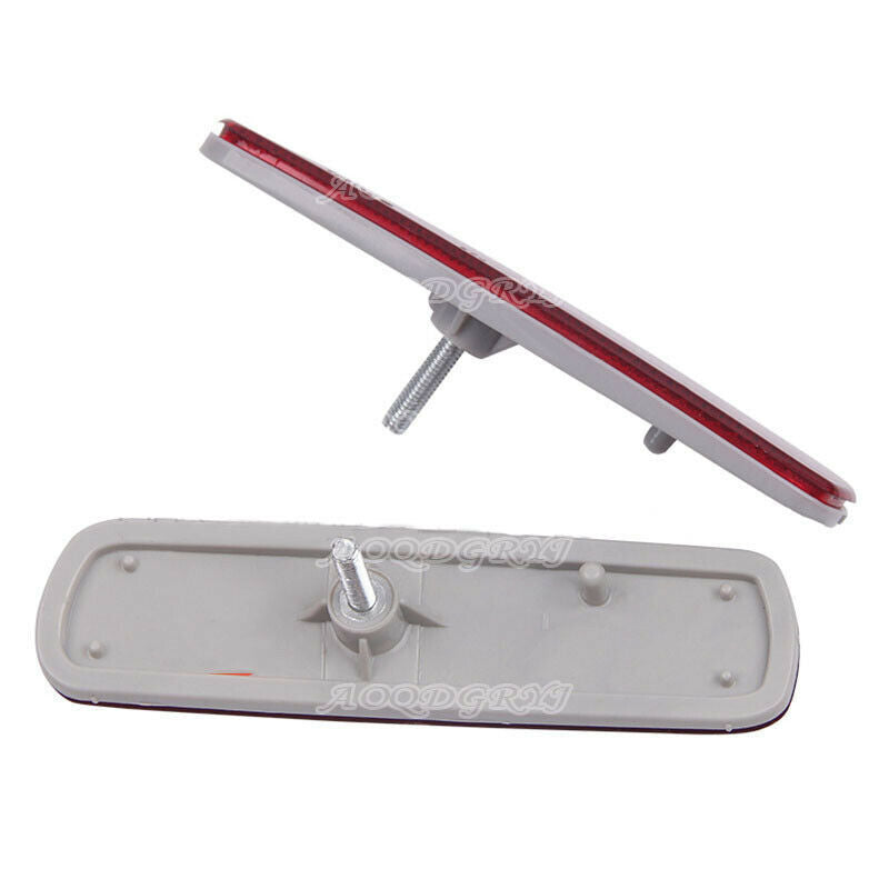 Car Accessories Rear Bumper Red Reflector Lens 2X for LEXUS LX470 1998 1999-2007