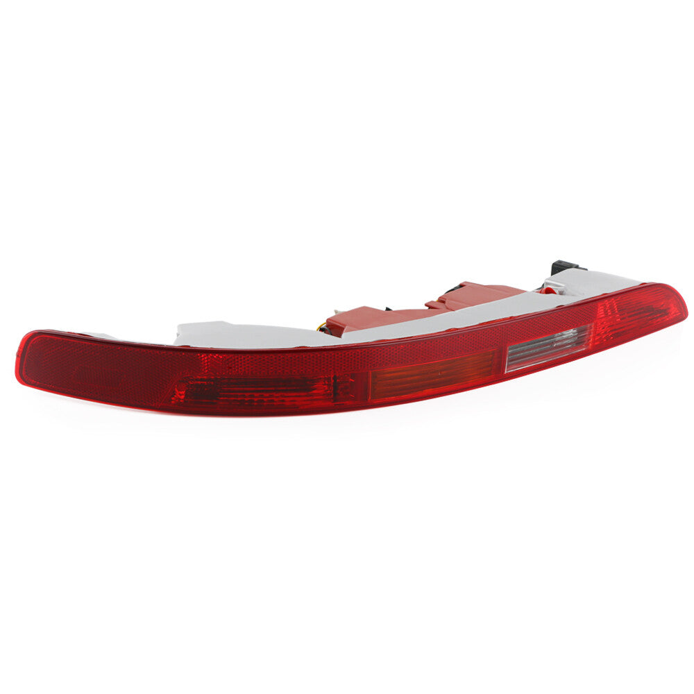 The red reverse taillights and fog lights on the right rear lower bumper are for the for Audi Q5 (2009-16).