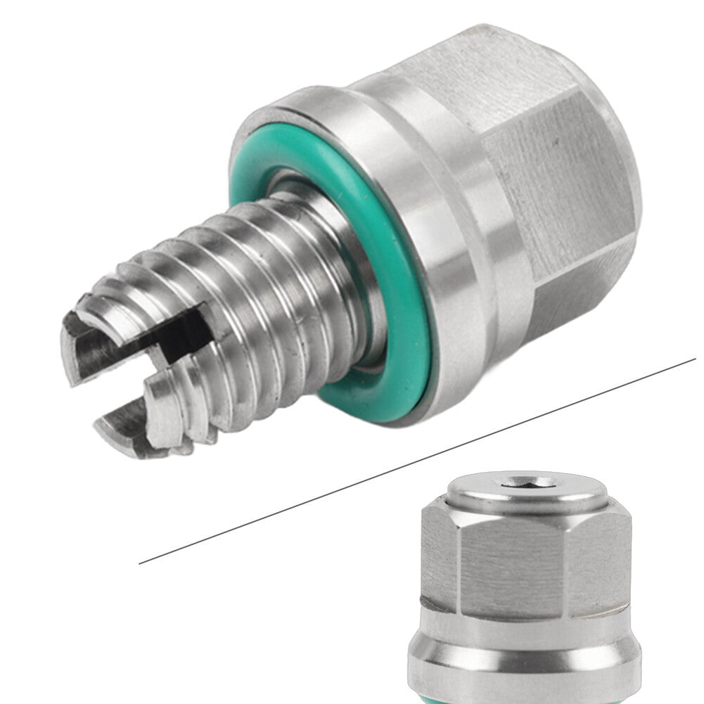 M10.4-1.25x15mm Oil Drain Plug Self-tapping Piggyback Stainless Steel Repair Kit Q