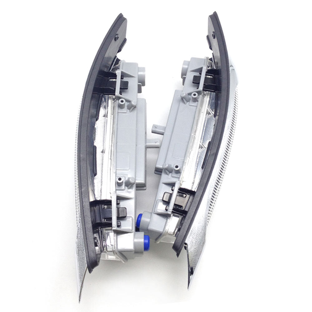Left and right bumper grille-shaped LED fog lights (DRL) suitable for Mercedes W204, C250, C300