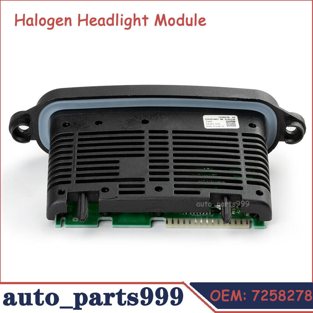 New HALOGEN headlight control module unit 7258278 for F10, F11, F07, and 5 n