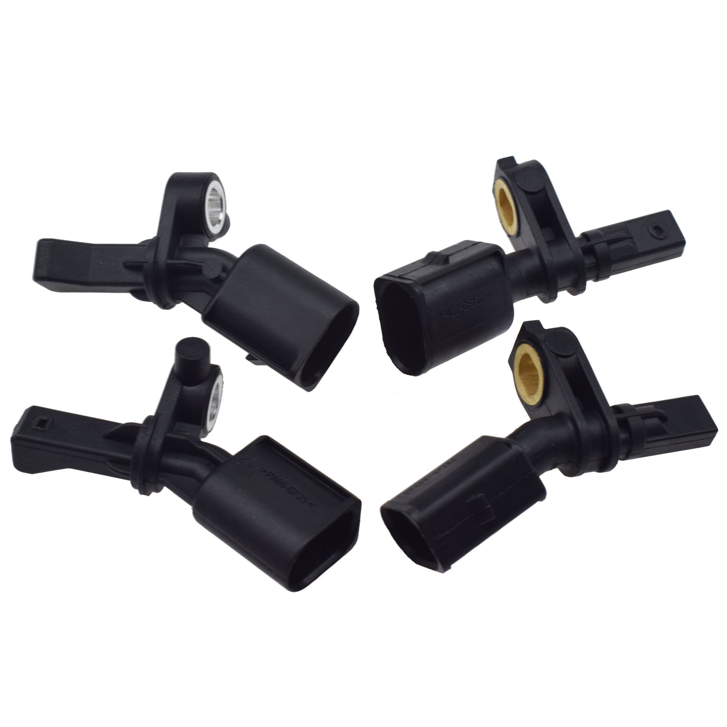 ABS wheel speed sensor 4-piece set (front, rear, left, right) suitable for Audi A1 and for VW Polo.