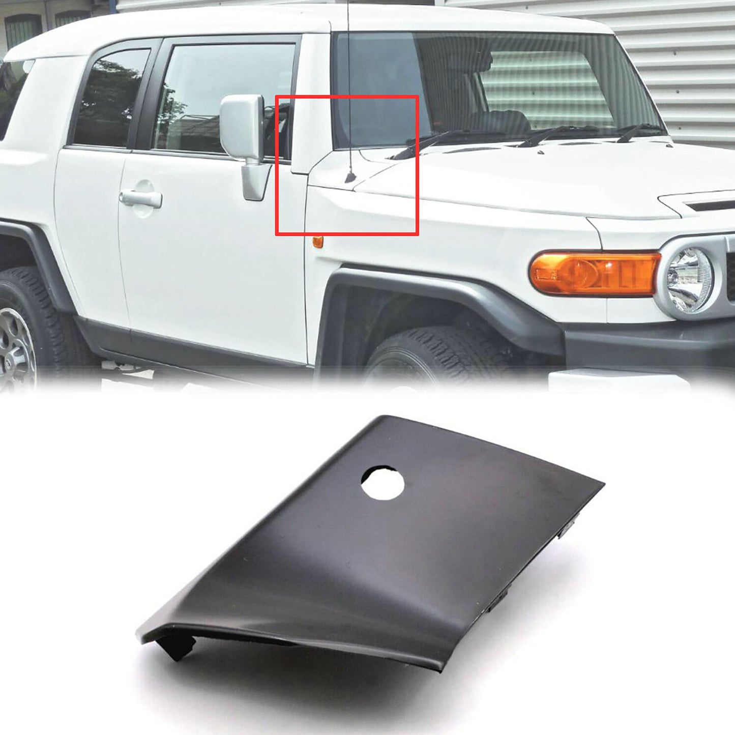 Front RH Side Hood Upper Panel for Toyota FJ Crusier 2007-2010 61101-35172 NEW