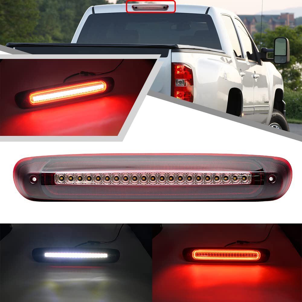LED third brake light applicable to 07-13 for Chevrolet Silverado for Sierra 1500HD 2500HD 3500HD Q