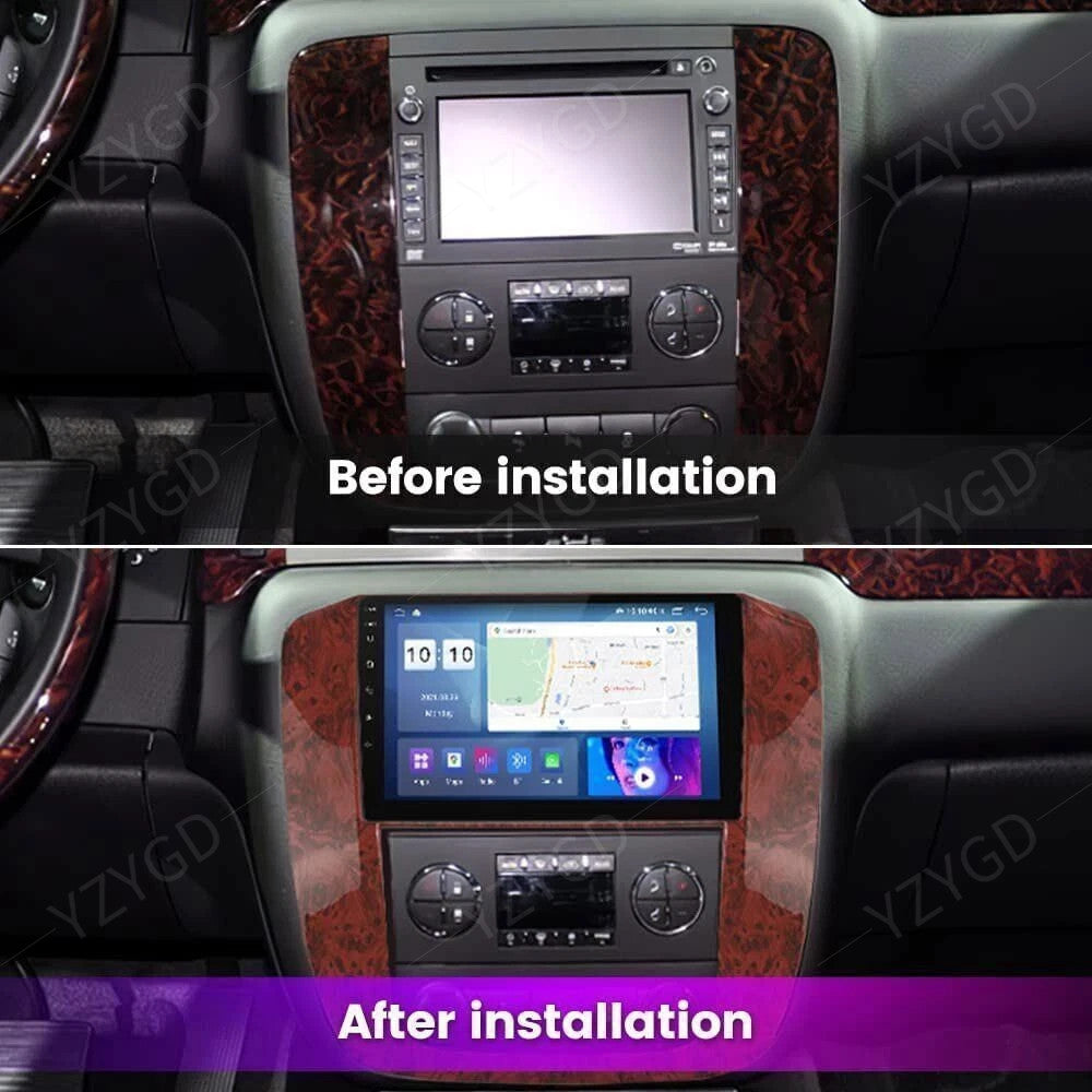 for Chevrolet Tahoe 2007-2012 Stereo Android Auto Carplay Car Radio GPS Navi 32G