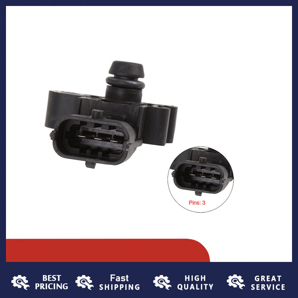 MAP intake pressure sensor suitable for Buick , for Cadillac , for Chevrolet for GMC . new. 0261230146