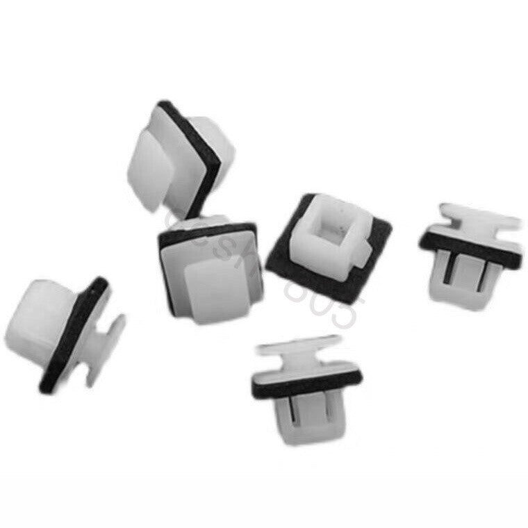 10 Pcs Car Sill Moulding Side Skirt Trim Clips for Honda
