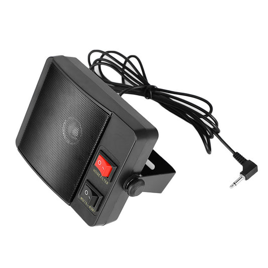 3.5mm TS-750 External Speaker for YAESU ICOM KENWOOD CB Car Two Way Mobile Radio