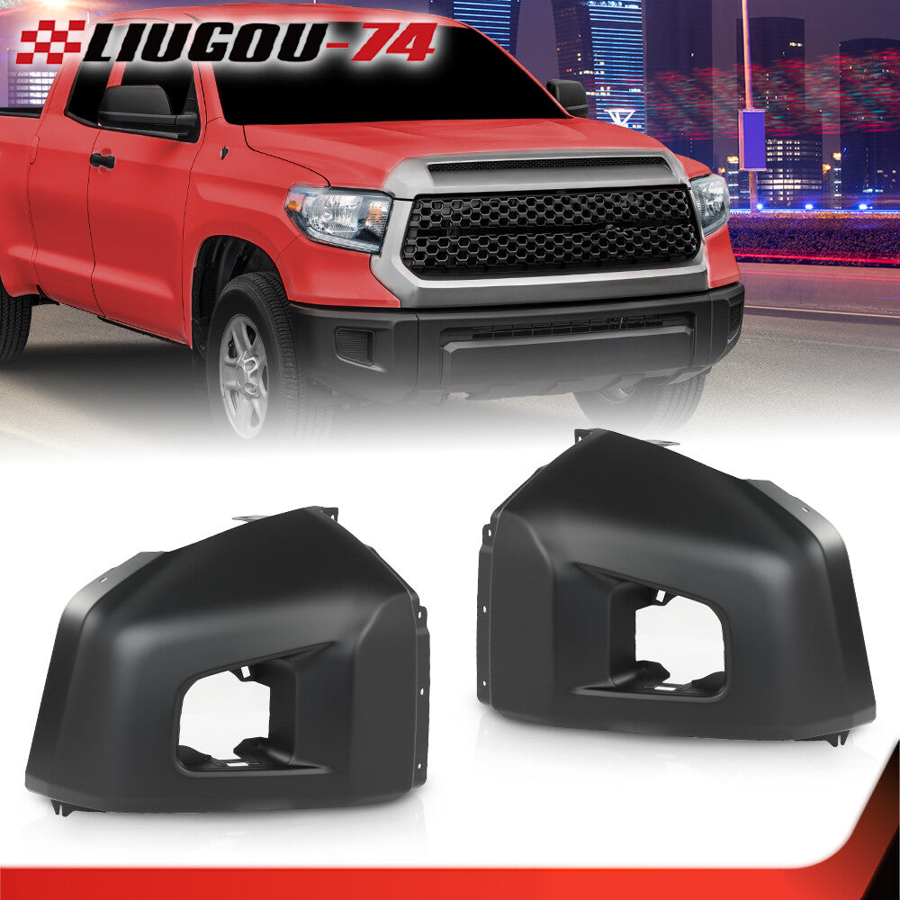 Fits 2014-21 for Tundra Bumper End Kit Textured Driver and Passenger Side - v