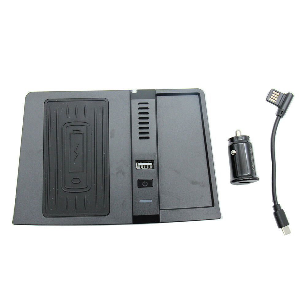 Wireless Car Charger Phone Fast Charging Pad for Subaru Forester 2019-2022