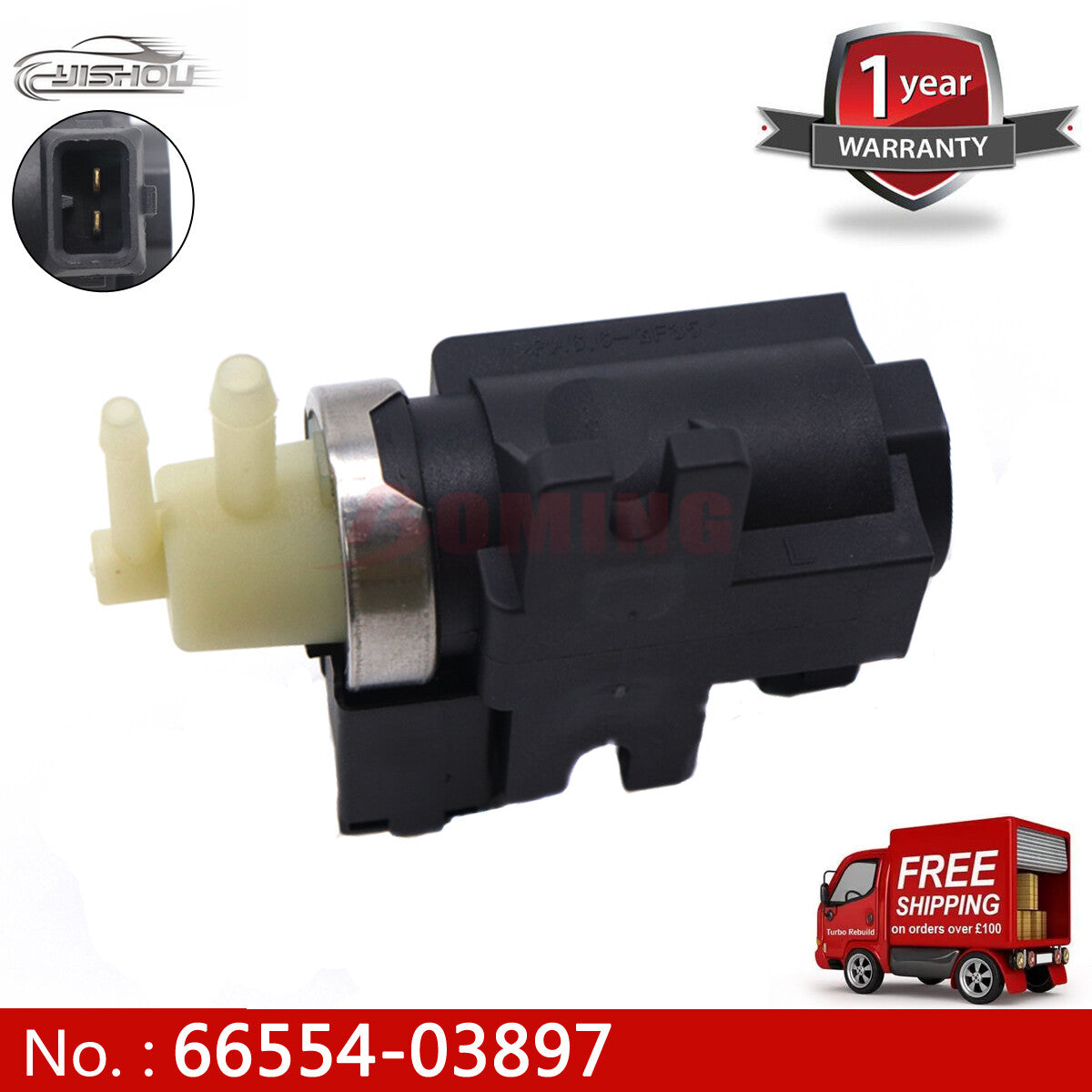 66554-03897 Applicable to SSsangyong Actyon turbine modulator pressure valve (2006-2010)