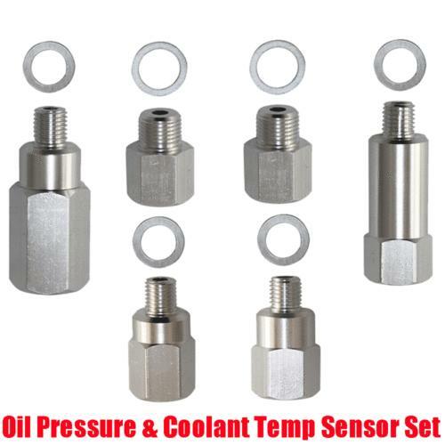 1/8 3/8 1/2 NPT Replacement Kit Oil and Coolant Sensor Instrument Adapter for LS Engines - n