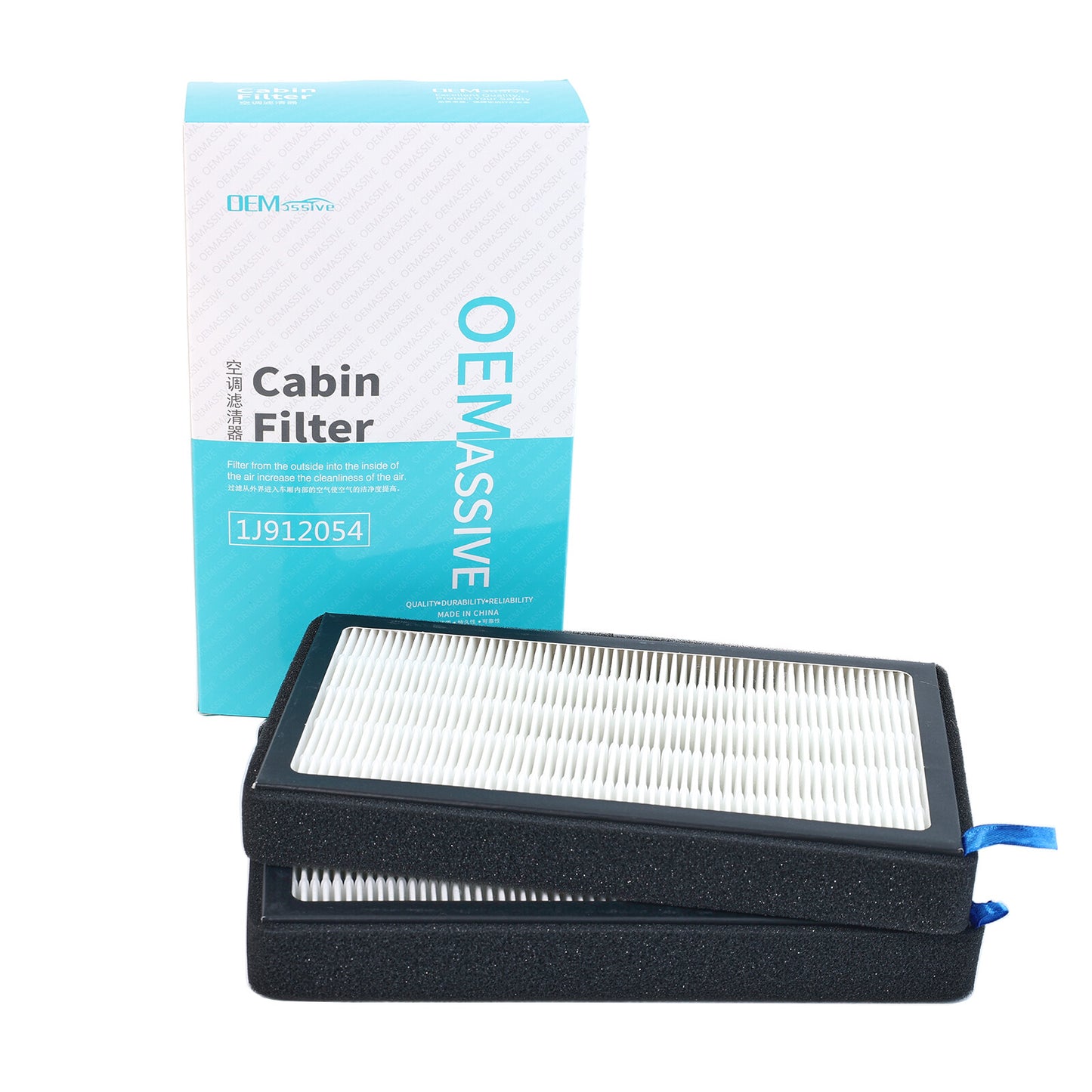 Set Premium HEPA Cabin Air Filter Activated Carbon for Tesla Model 3 Y 2017-2024 Q