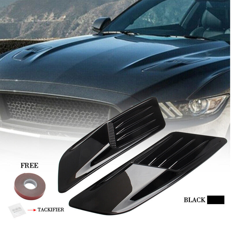 2-Piece Car Air Intake Cover Spoon Ventilation Cap Decoration US Shipping - n