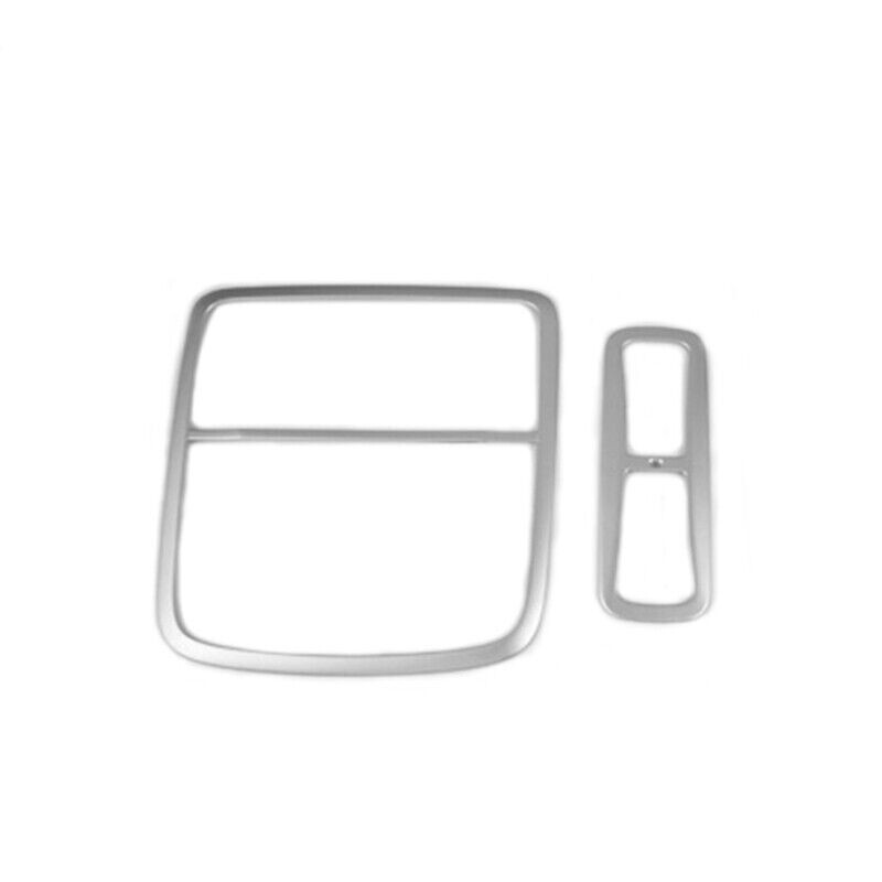Fit for Honda CRV CR-V 2017-2021 ABS Silver Front&Rear Reading Light Cover Trim n