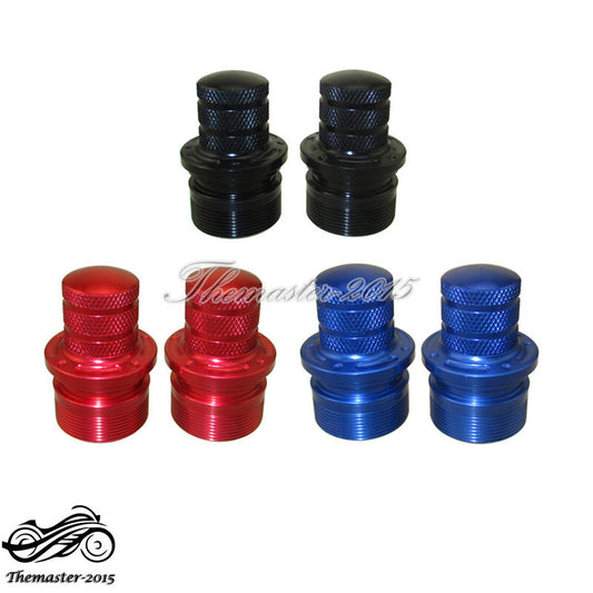 Billet Bleeder Fork Caps With Bleeder Valve for Honda CRF110F CRF125F CRF125FB Q