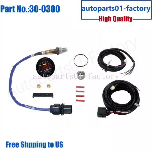 30-0300 Air Fuel Ratio Gauge Kit Fit For X-Series Wideband UEGO Controller Gauge