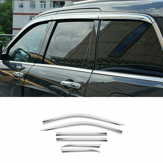 for Jeep Grand Cherokee 2011-2020 Chrome Windows Strip Sill Molding Frame cover