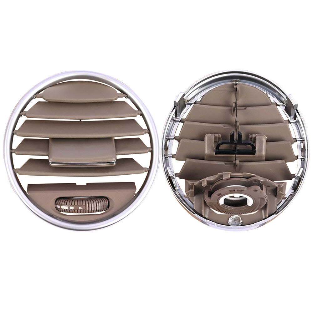 2Pcs For Class M 2005-11 Dashboard Center Ventilation Panel Grille Brown Q