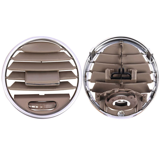 2Pcs For Class M 2005-11 Dashboard Center Ventilation Panel Grille Brown Q