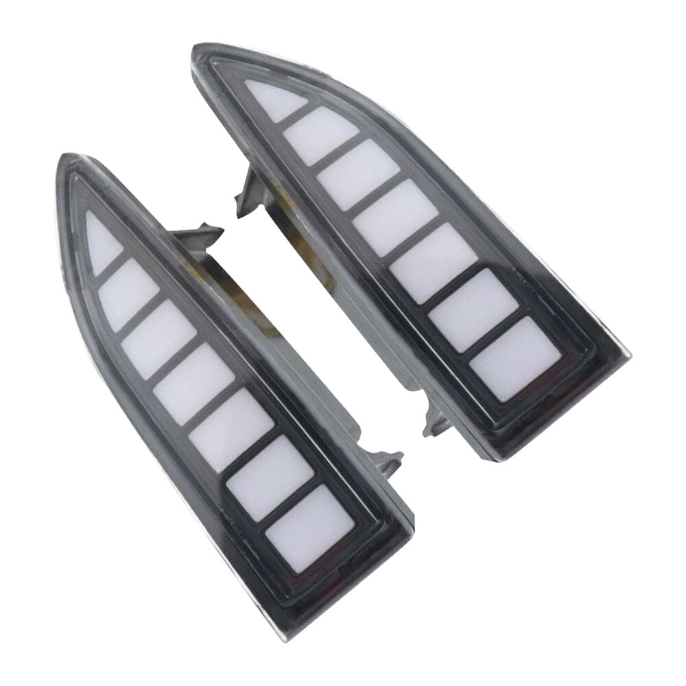 2 PCS Daytime Running LED Lamps DC 12V 5500-6500K Fits for Nissan for X-trail Rogue 2022 Q