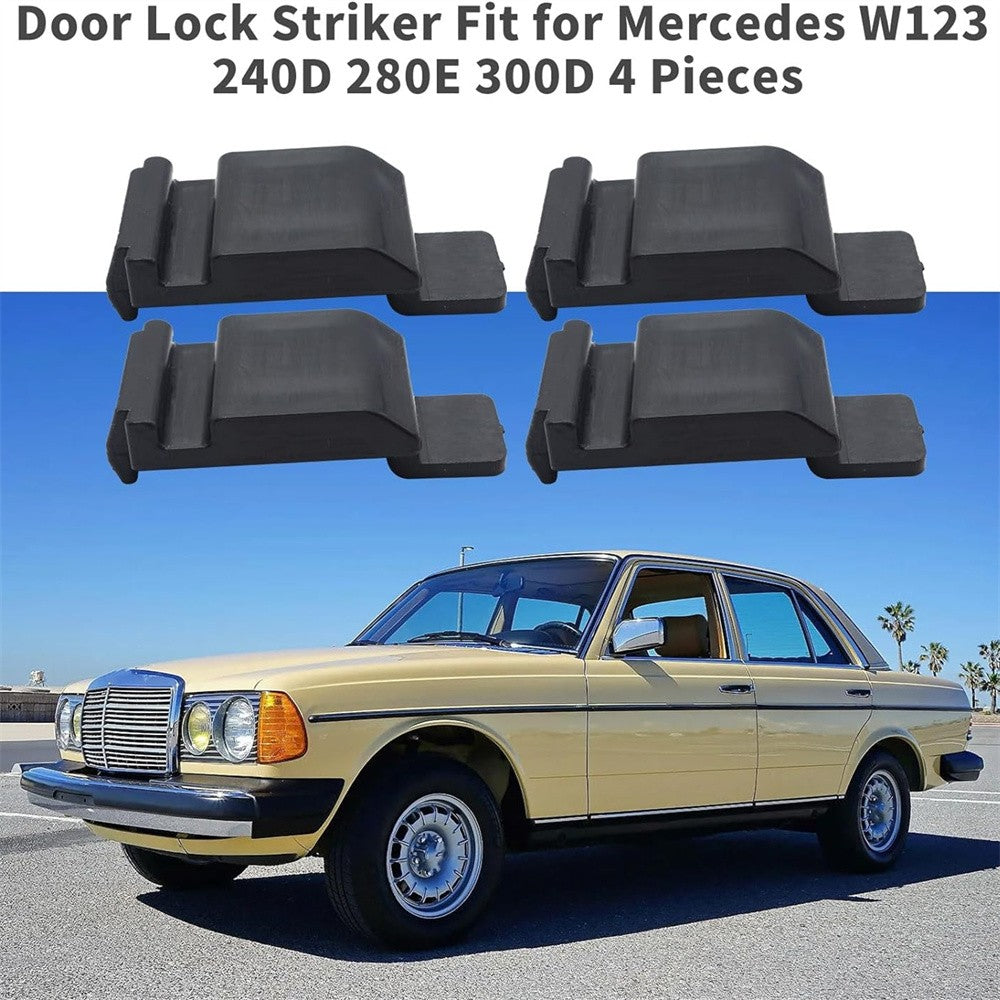 4x Door Lock Striker 1237200104 1237200204 Fit for Mercedes W123 240D 280E 300D