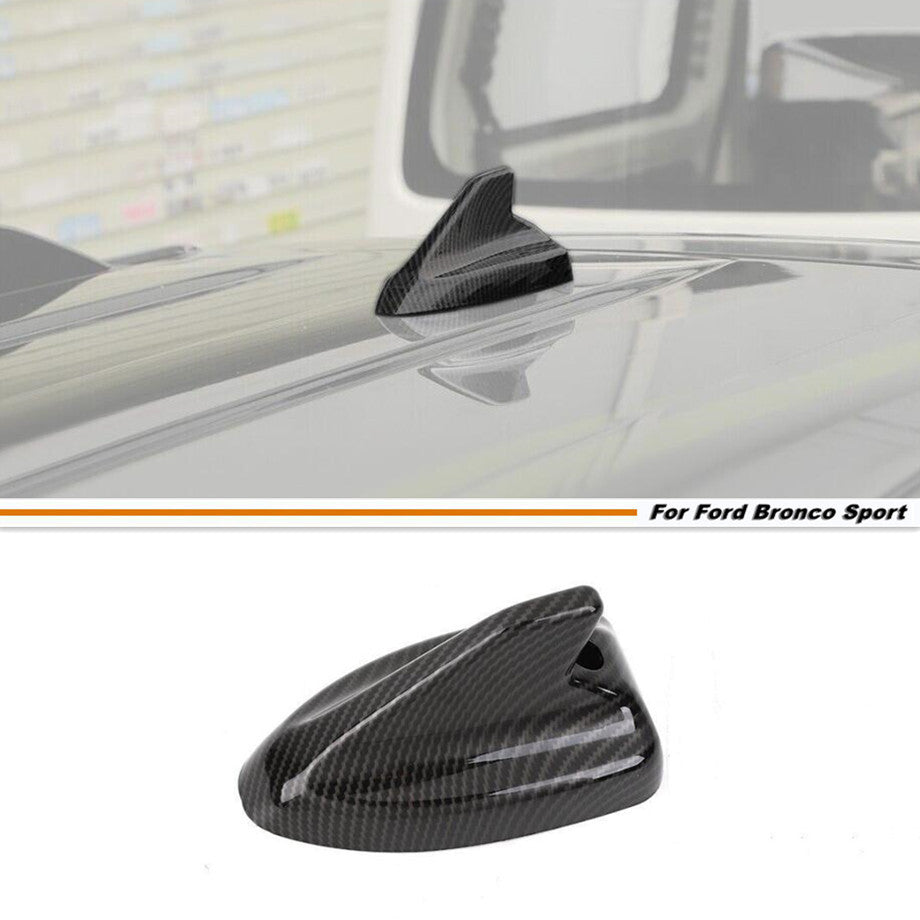 Car Roof Antenna Base Cover Trim For Bronco Sport 21-24 Accessories Carbon v