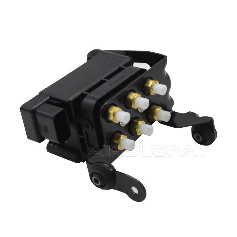Air Suspension Ride Valve Block w/Bracket for Porsche for Panamera 970 2010-2016