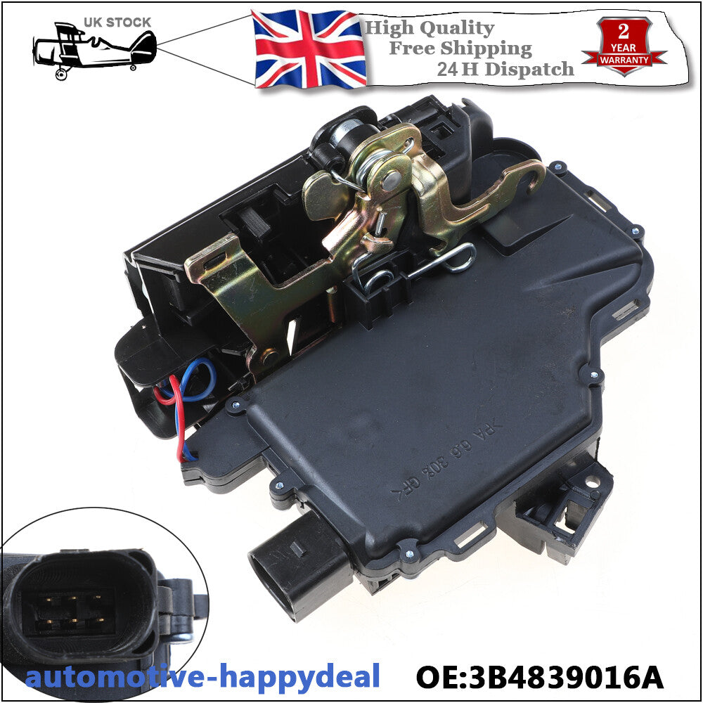 REAR RIGHT DOOR LOCK ACTUATOR MECHANISM for VW for GOLF MK4 for BORA for PASSAT B5