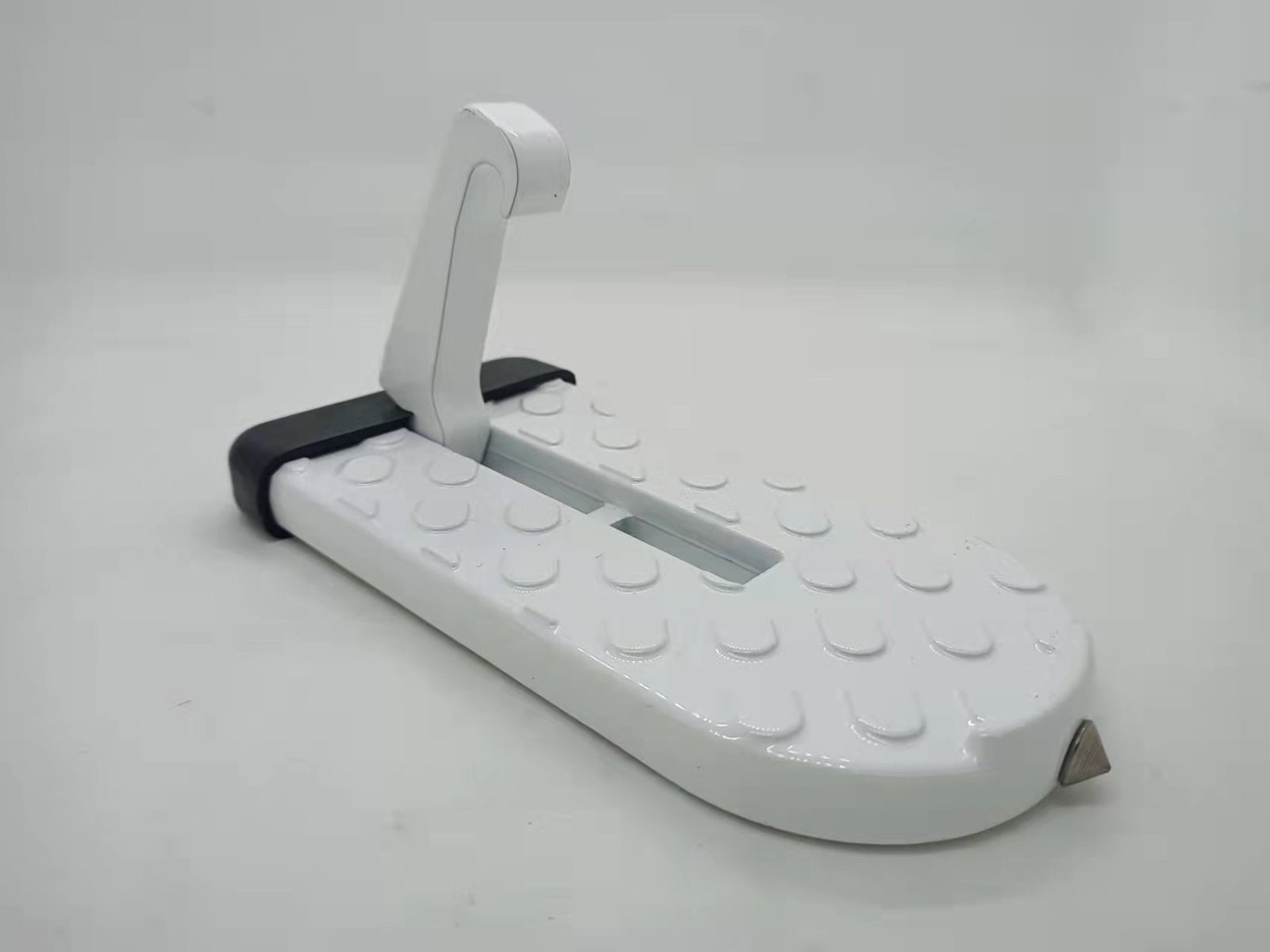 White Folding Car Door Latch Hook Step Foot Pedal Ladder for Jeep Truck SUV