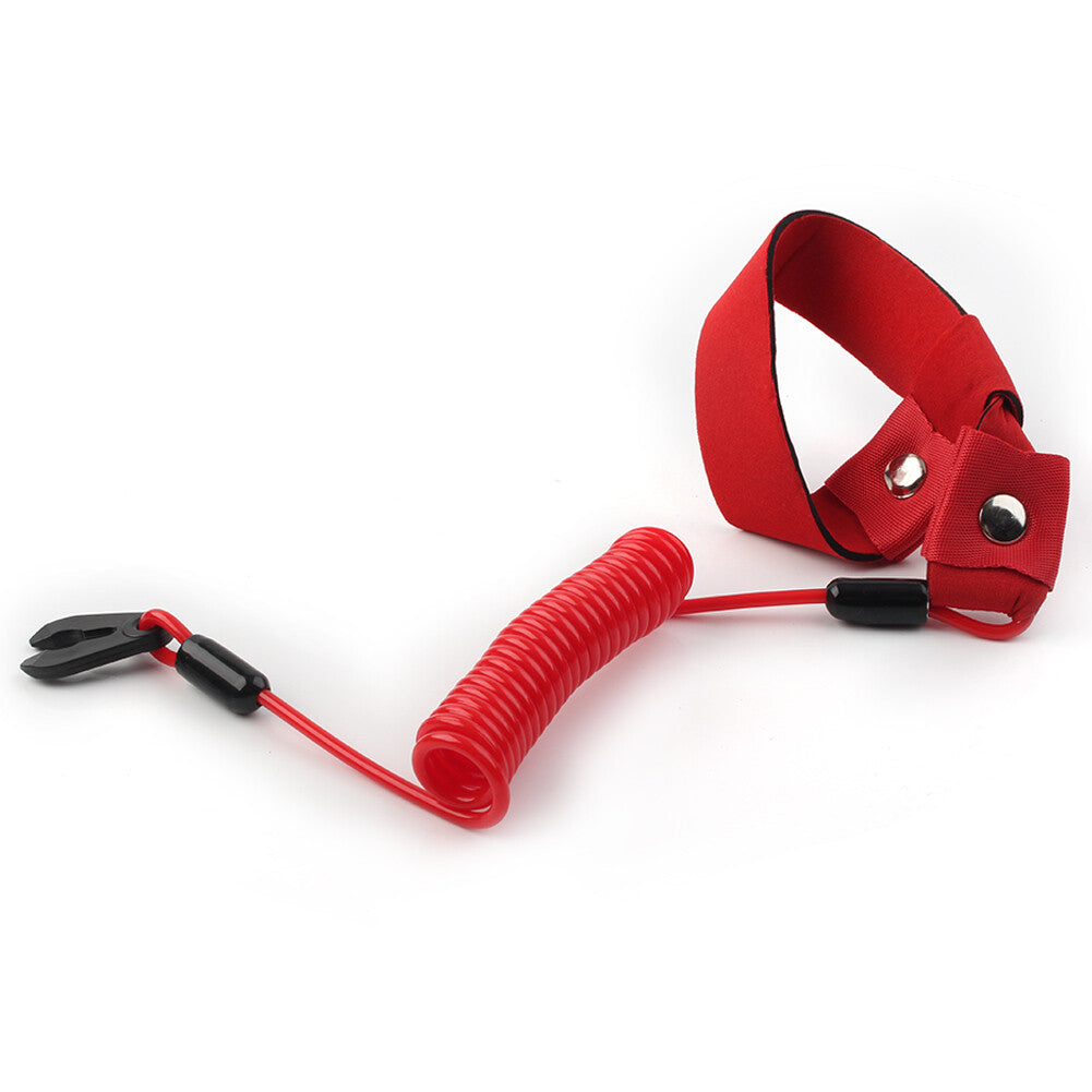 Stop Kill Key Floating Safety Wrist Lanyard Red for Yamaha Jet Ski Wave Runner Q