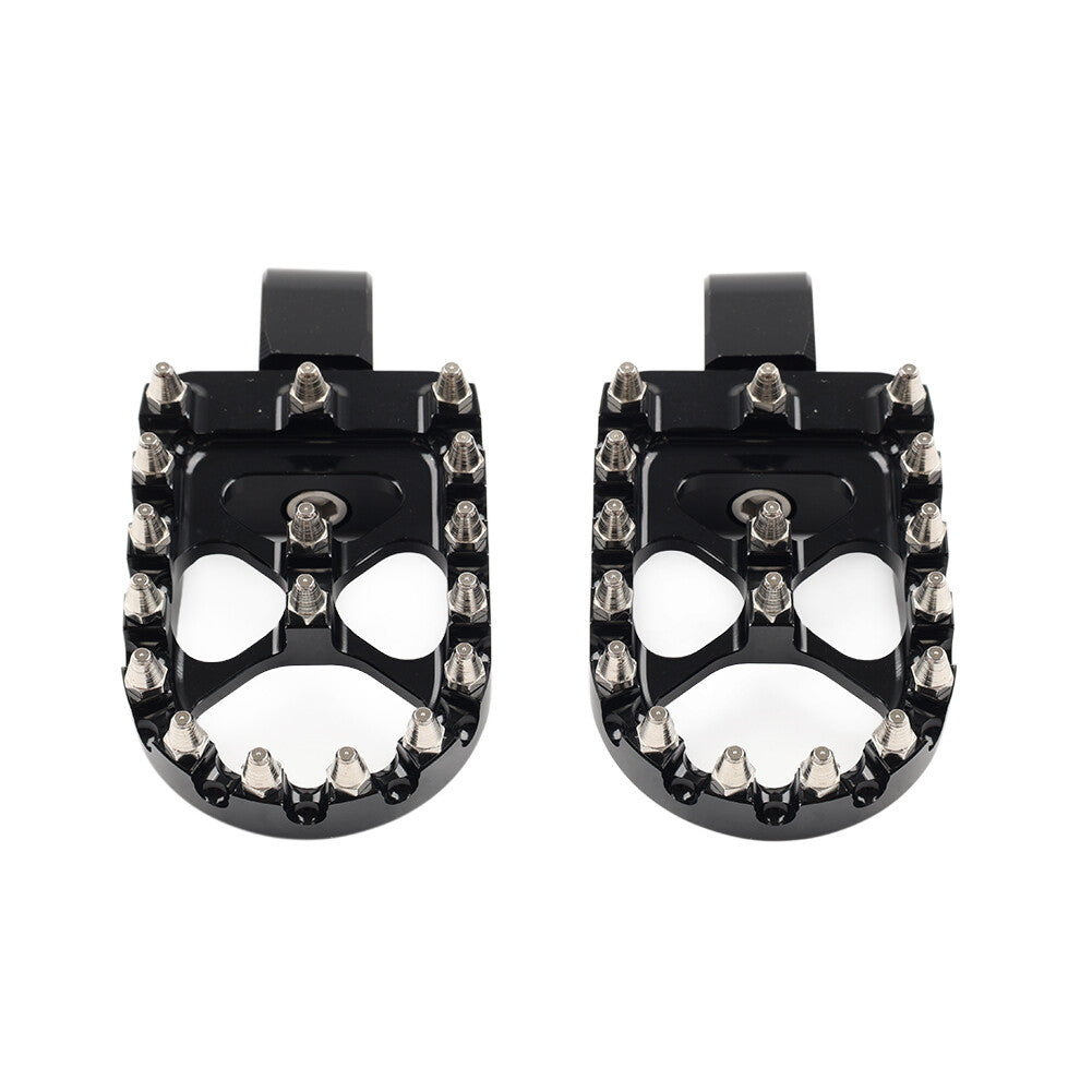 MX Style Rear Foot Pegs Pedal Fit for Harley Softail Fat Bob Low Rider 2018-2023